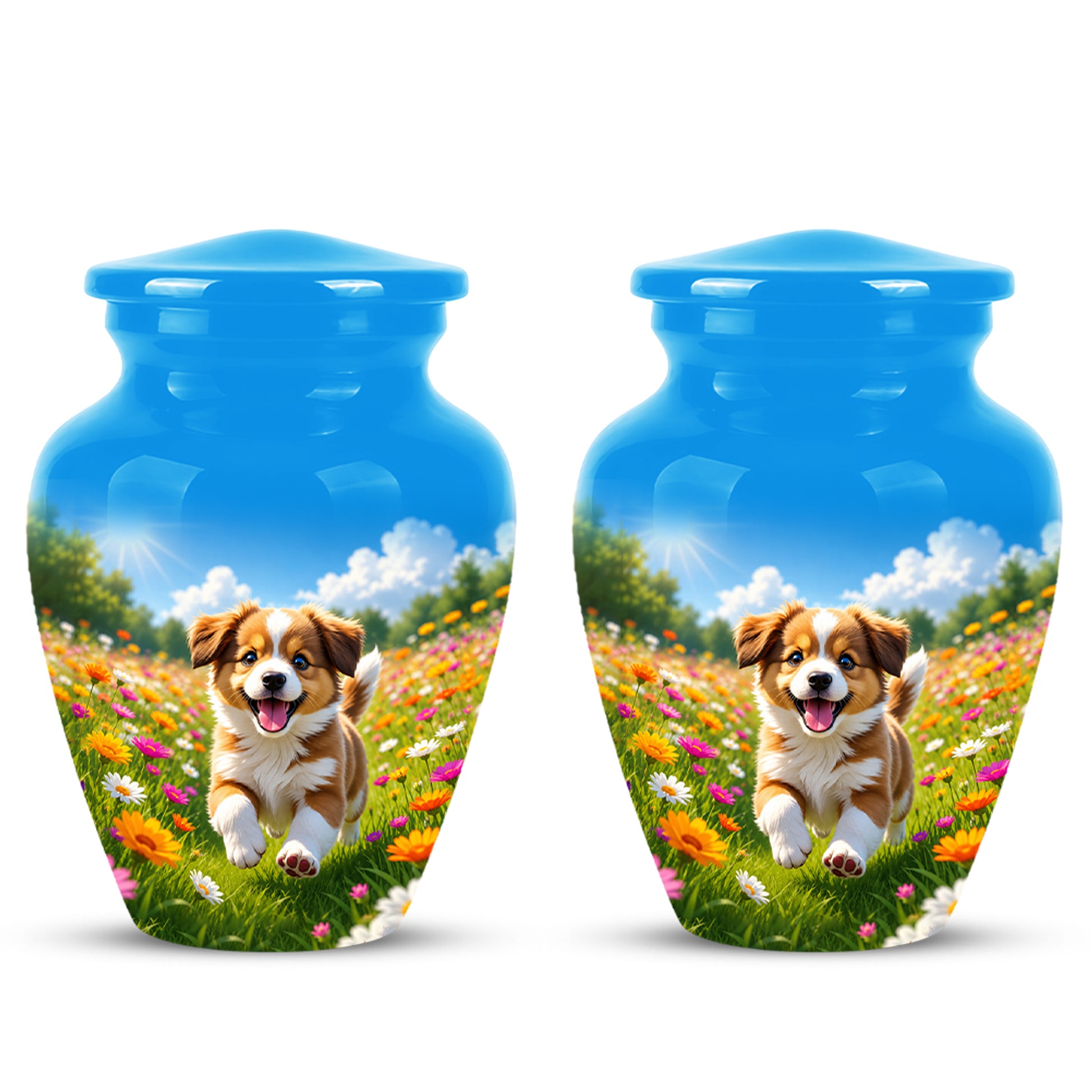 Personalized Dog Cremation Urn - Handcrafted Memorial Urns For Pet Ashes