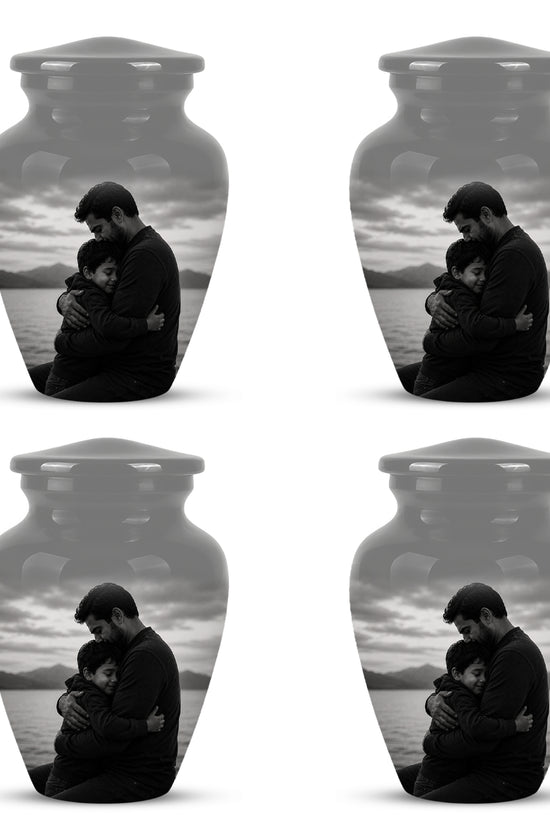 Personalized Father Cremation Urn - Memorial Tribute Urns For Fathers