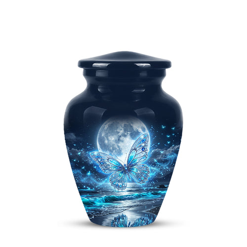 Beautiful Butterfly Burial Urn - Custom Memorial Urns For Women Ashes