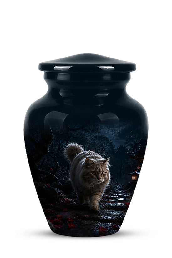 Custom Cat Cremation Urn - Handcrafted Pet Memorial Urns For Ashes