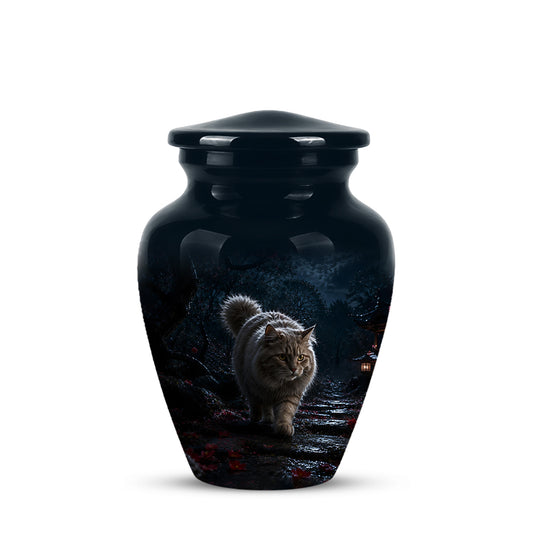 Custom Cat Cremation Urn - Handcrafted Pet Memorial Urns For Ashes