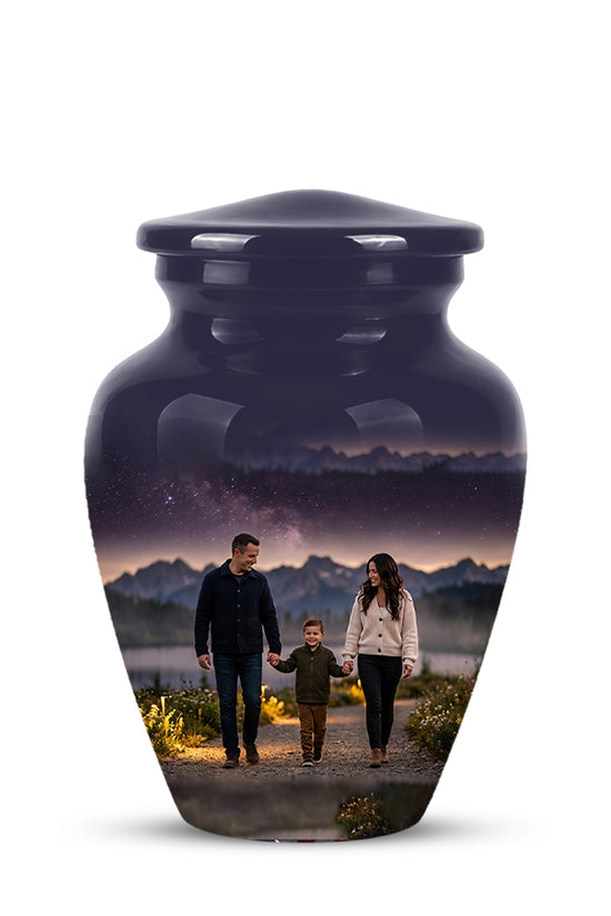 Father, Son & Mother Memorial Urn - Beautiful Tribute Urns For Loved Ones
