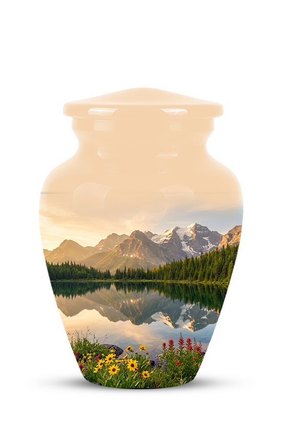 Mountain Cremation Urns For Ashes - Beautiful Funeral Urns For Nature Lovers