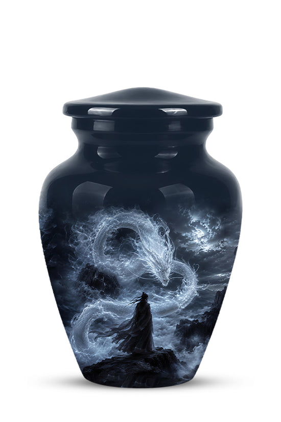 Dragon Cremation Urn - Mythical Dragon Memorial Urns For Human Ashes