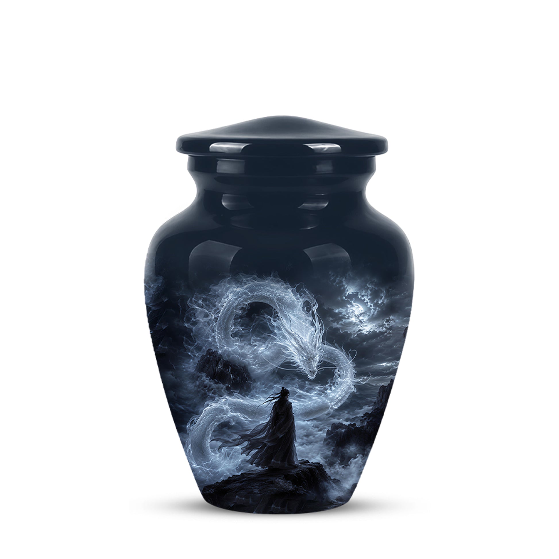Dragon Cremation Urn - Mythical Dragon Memorial Urns For Human Ashes