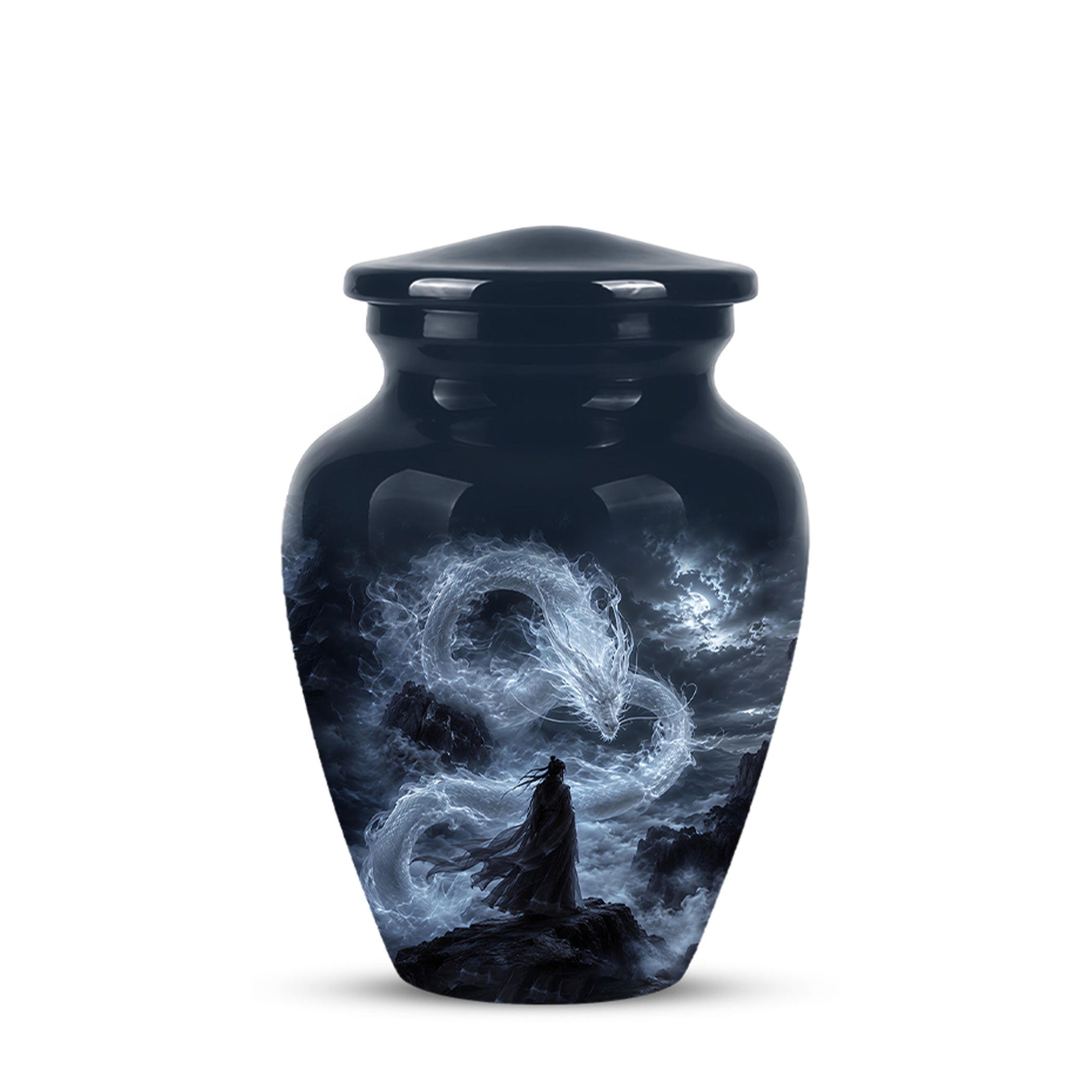 Dragon Cremation Urn - Mythical Dragon Memorial Urns For Human Ashes