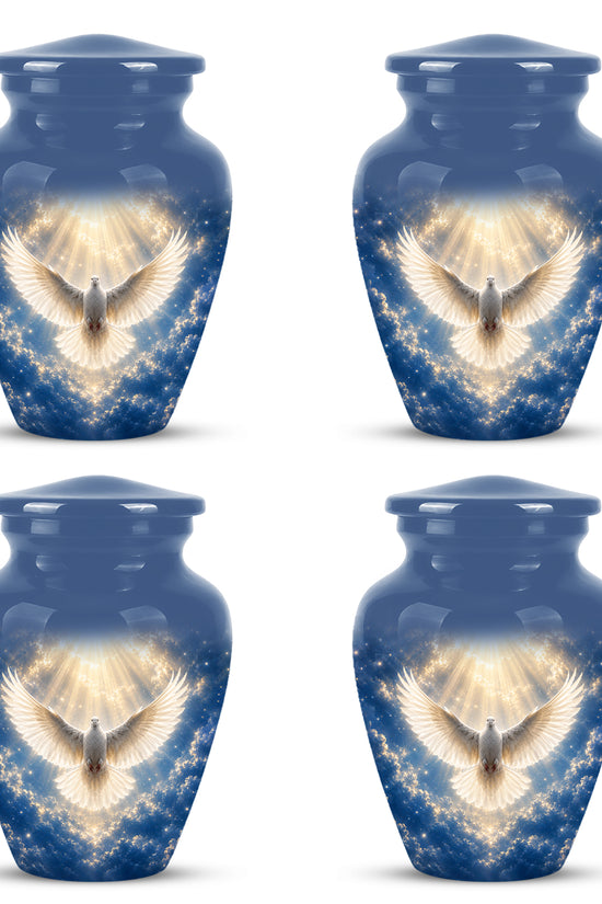 White Dove Cremation Urn - Beautifully Handcrafted Urns For Ashes