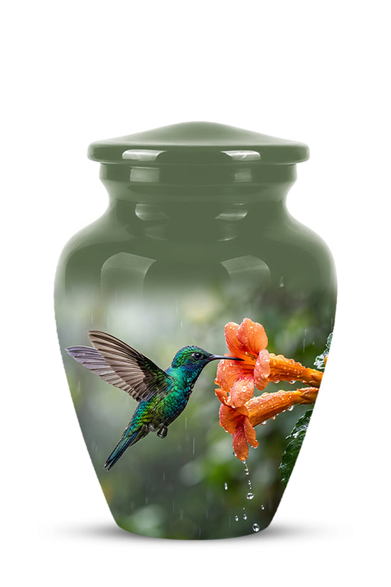 Hummingbird Memorial Urn for Ashes – Nature Inspired Design On Sale