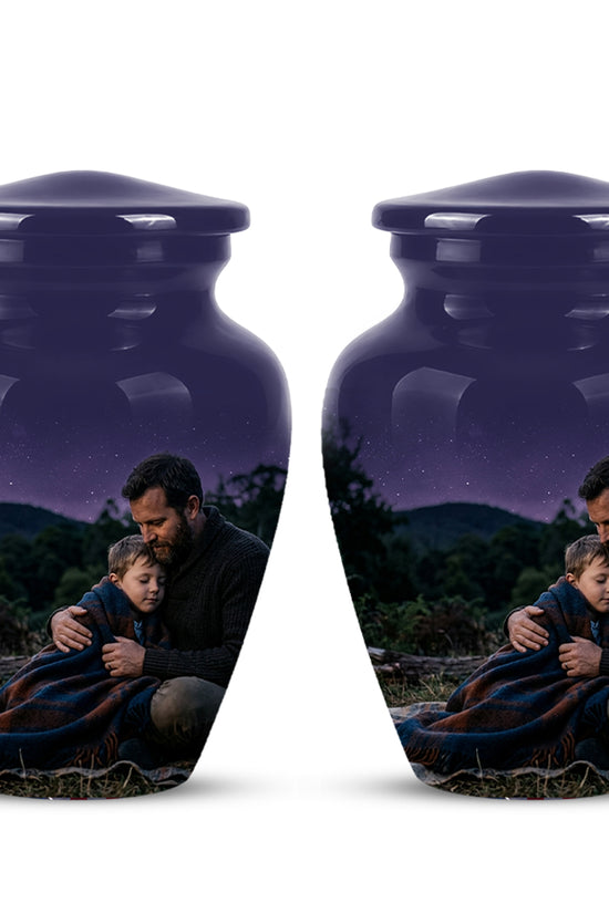Father & Son Eternal's Love - Personalized Memorial Urns For Loved Ones Ashes
