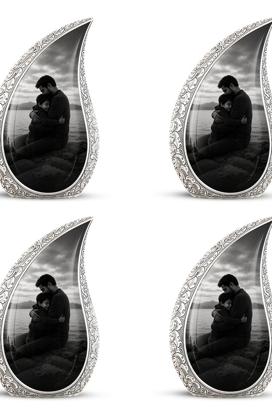 Personalized Father Cremation Urn - Memorial Tribute Urns For Fathers