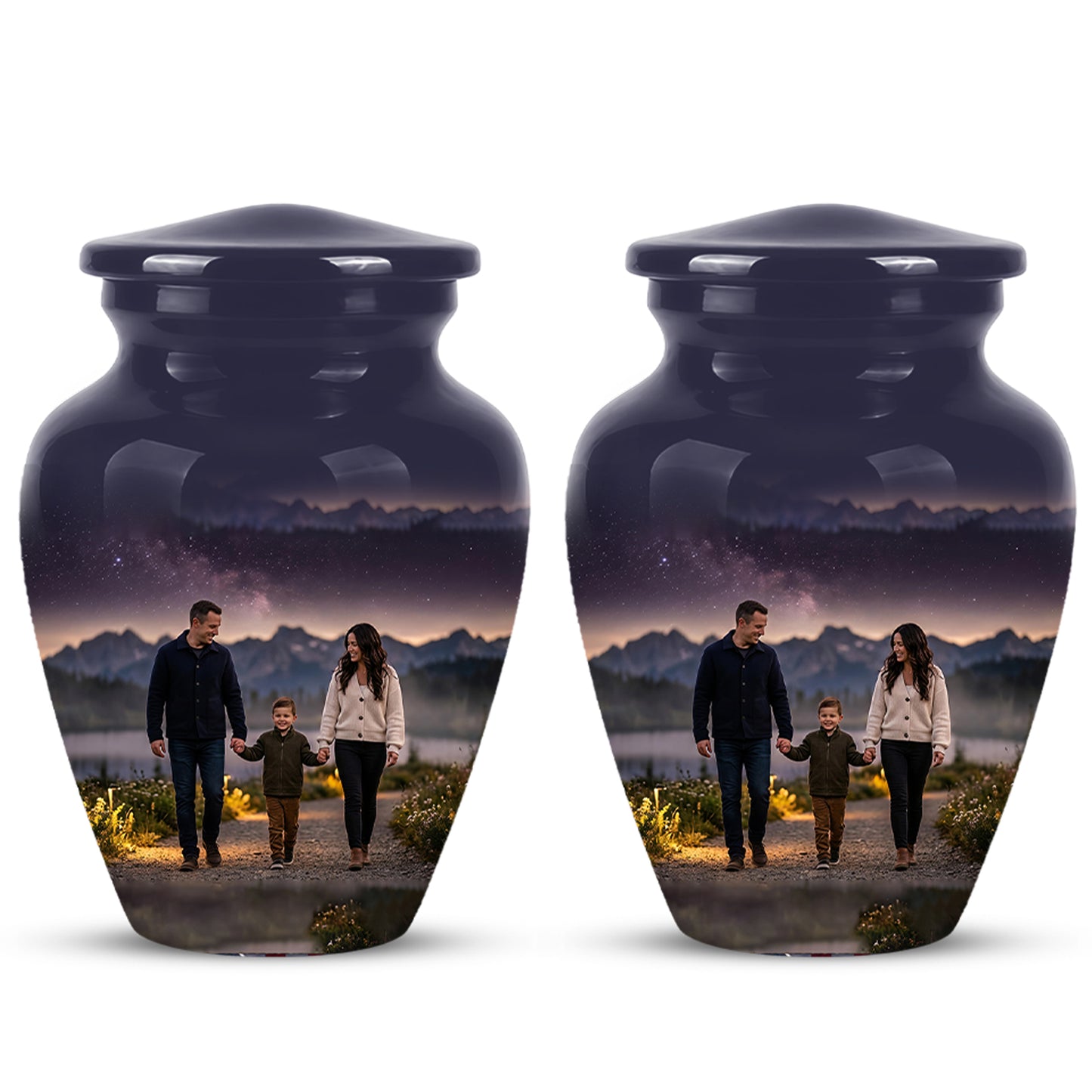 Father, Son & Mother Memorial Urn - Beautiful Tribute Urns For Loved Ones
