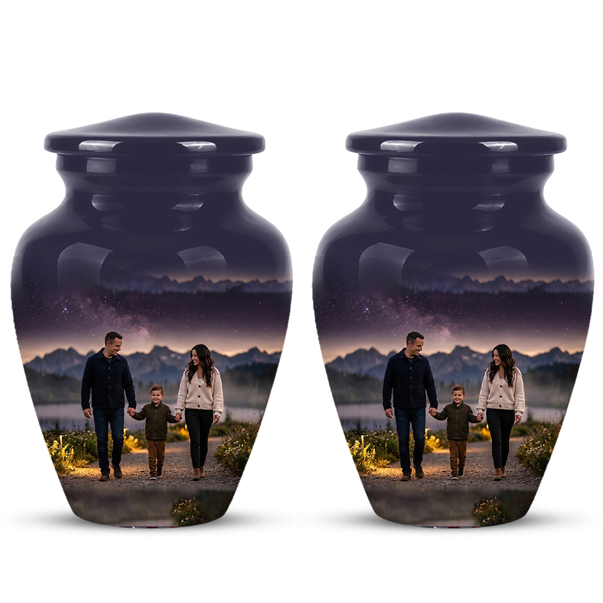 Father, Son & Mother Memorial Urn - Beautiful Tribute Urns For Loved Ones