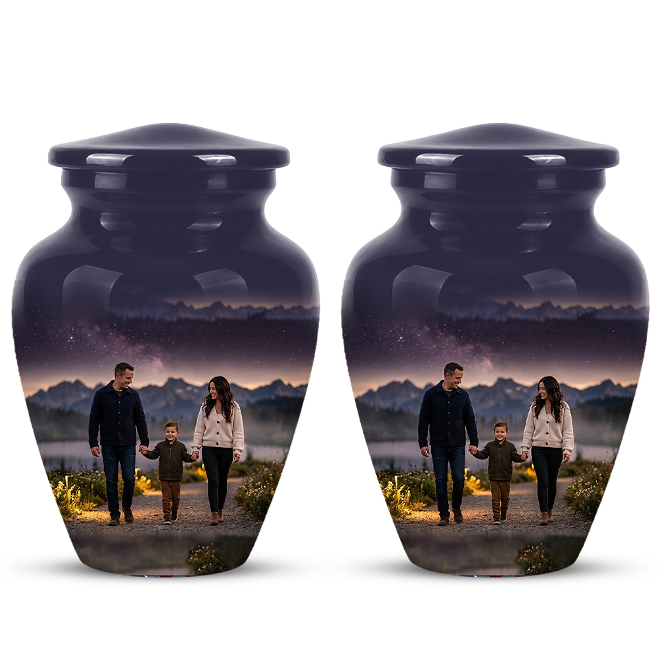 Father, Son & Mother Memorial Urn - Beautiful Tribute Urns For Loved Ones