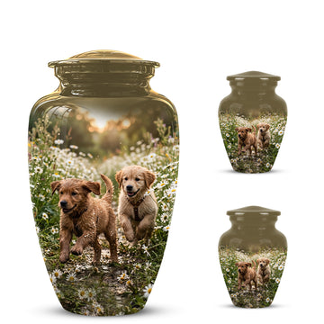 10 inch Large Urn with 2 Keepsake 3inch