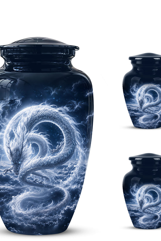 Dragon Cremation Urn - Unique Custom Memorial Urn For Human Ashes