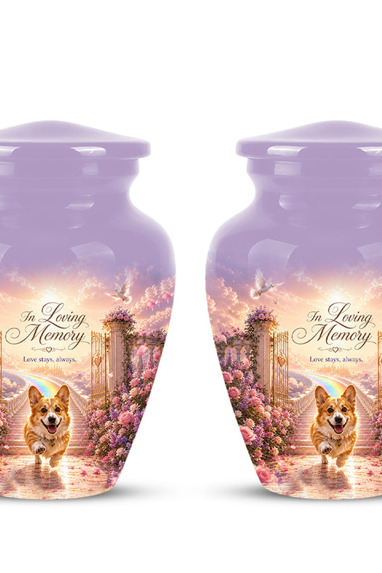 Pet Dog Memorial Urn – Personalized Dog Cremation Urn for Pets Ashes
