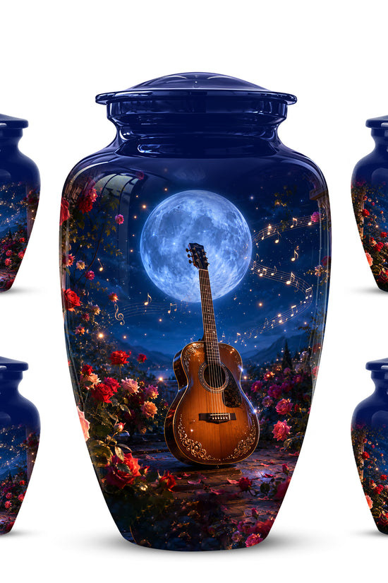 Guitar Memorial Urn - Personalized Cremation Urns For Men&Women Ashes