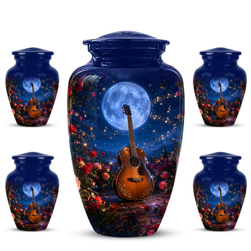 10 inch Large Urn with 4 Keepsake 3 inch