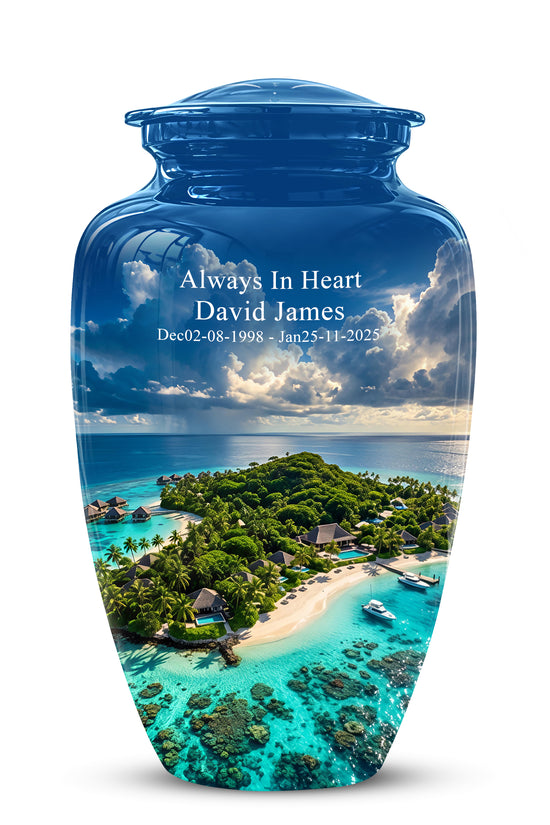 Beach Urns For Human Ashes - Custom Eternal Peaceful Tribute Urns