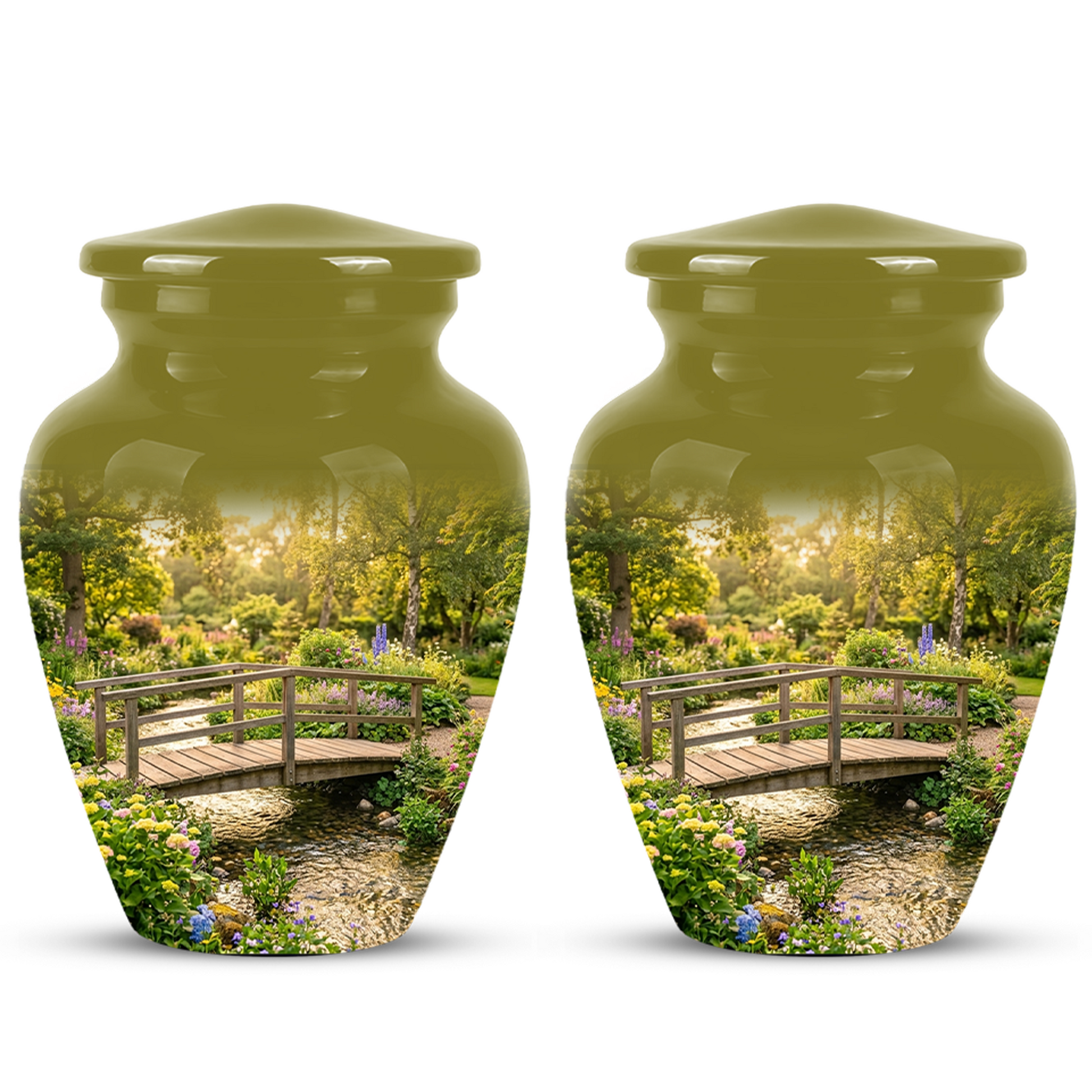 Beautiful Cremation Urns For Nature Lovers - Bridge Scenic Burial Urns