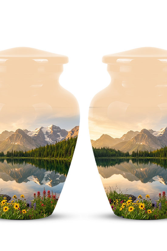 Mountain Cremation Urns For Ashes - Beautiful Funeral Urns For Nature Lovers
