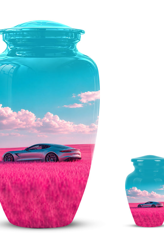 Personalized Sports Car Funeral Urn - Elegant Urns For Car Enthusiast