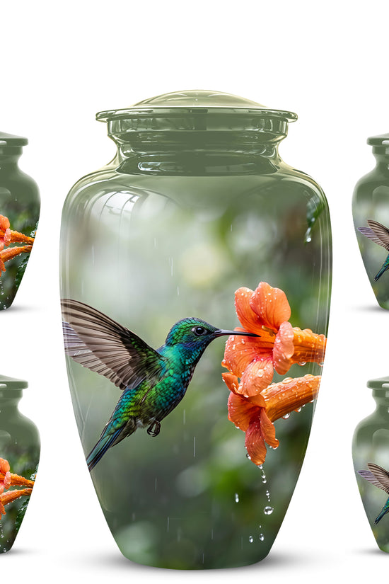 Hummingbird Memorial Urn for Ashes – Nature Inspired Design On Sale
