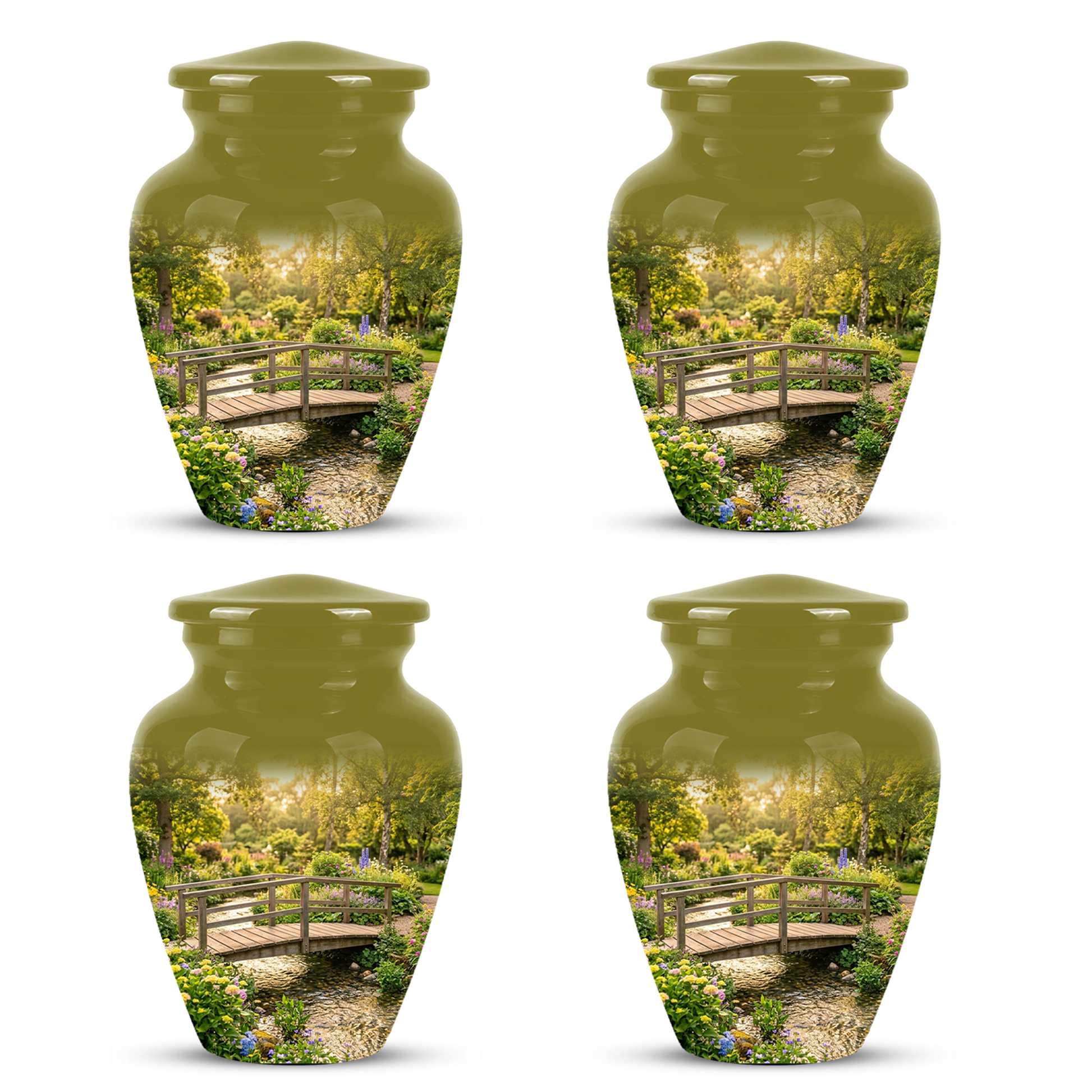 Beautiful Cremation Urns For Nature Lovers - Bridge Scenic Burial Urns