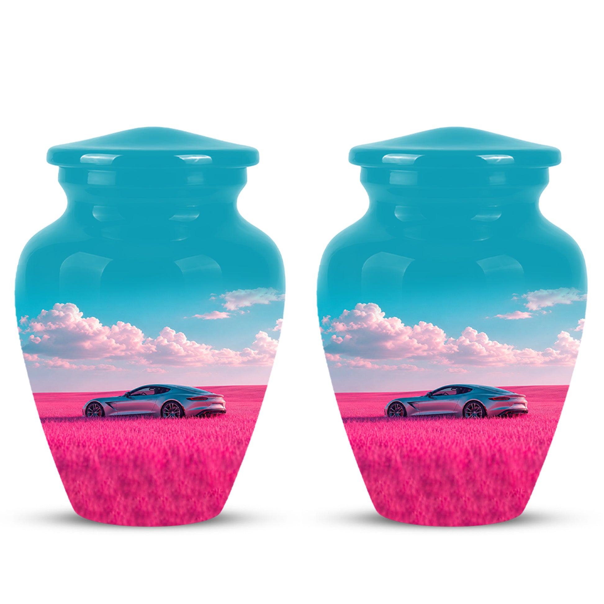 Personalized Sports Car Funeral Urn - Elegant Urns For Car Enthusiast
