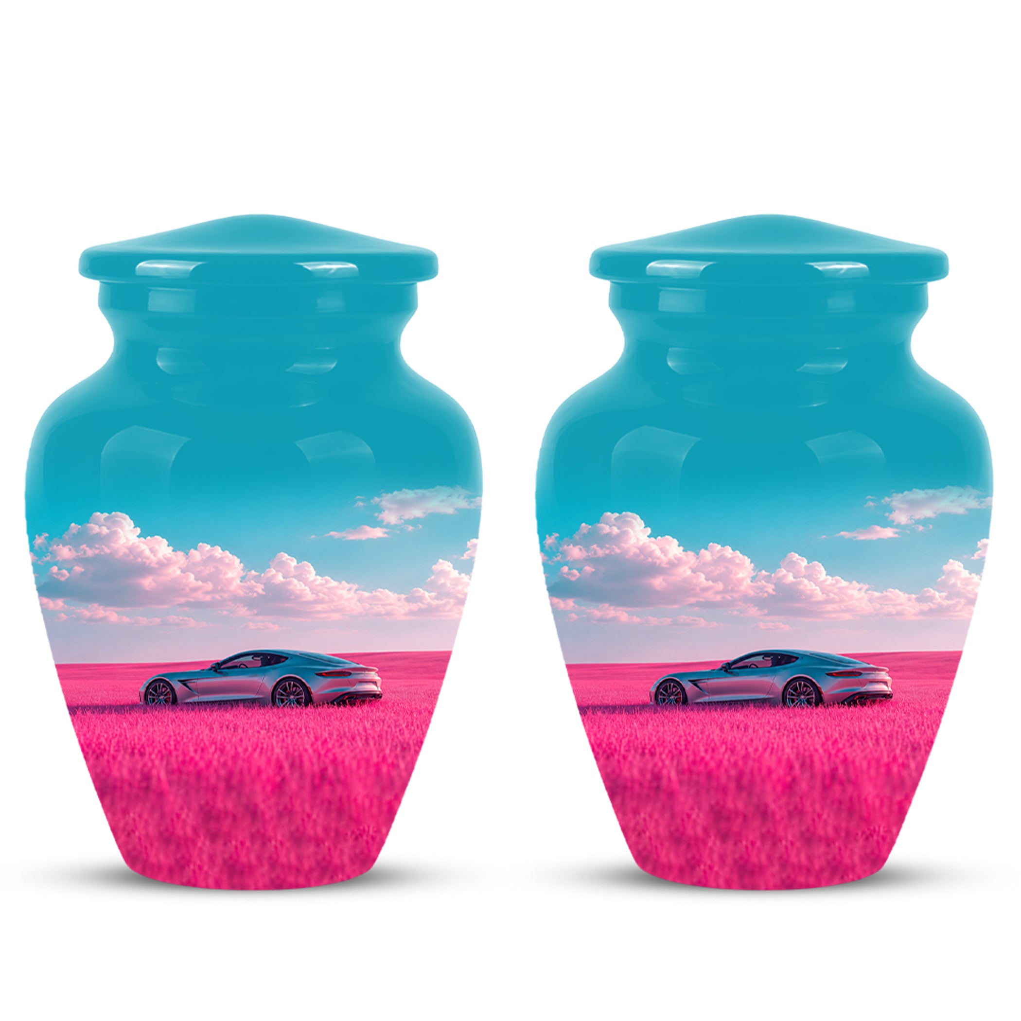 Personalized Sports Car Funeral Urn - Elegant Urns For Car Enthusiast