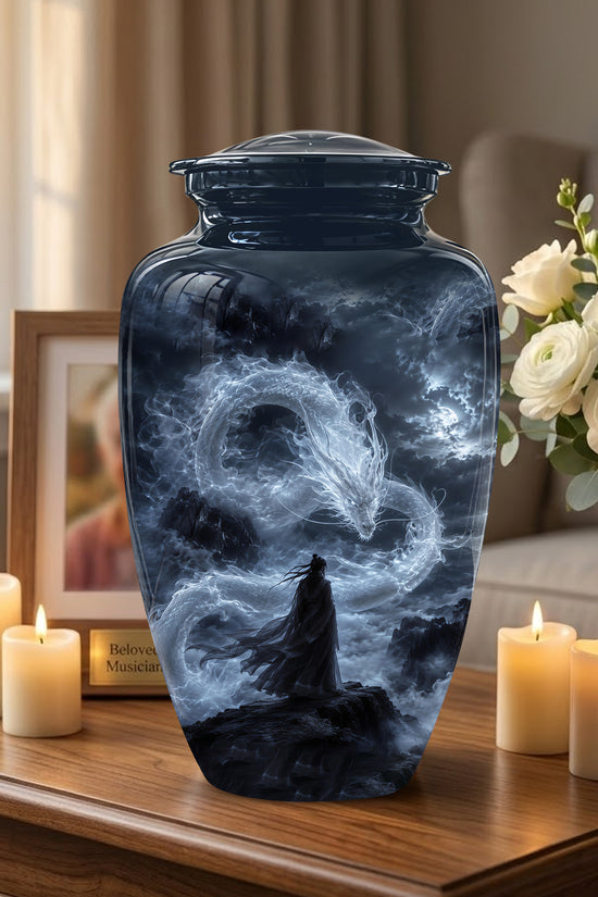 Dragon Cremation Urn - Mythical Dragon Memorial Urns For Human Ashes