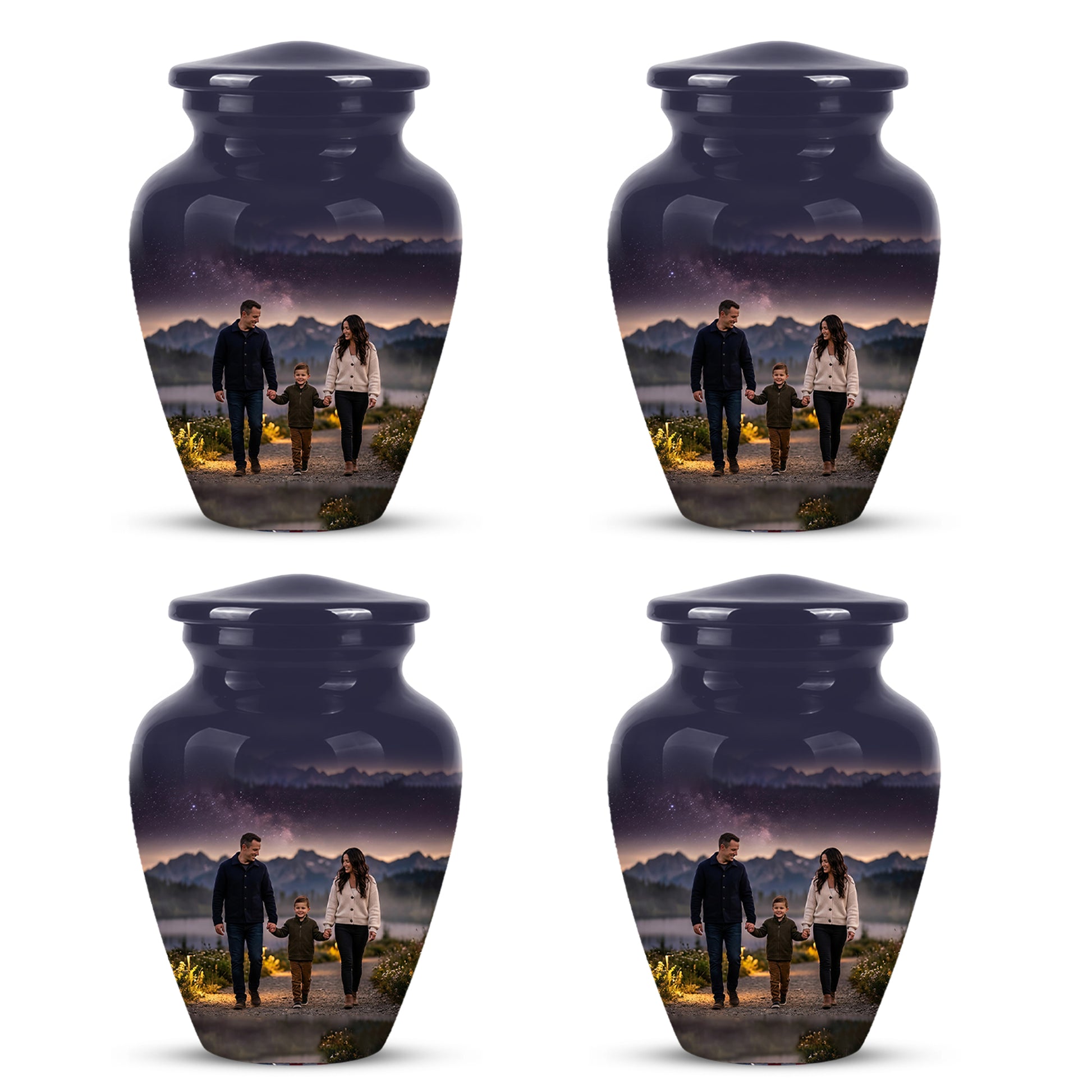 Father, Son & Mother Memorial Urn - Beautiful Tribute Urns For Loved Ones