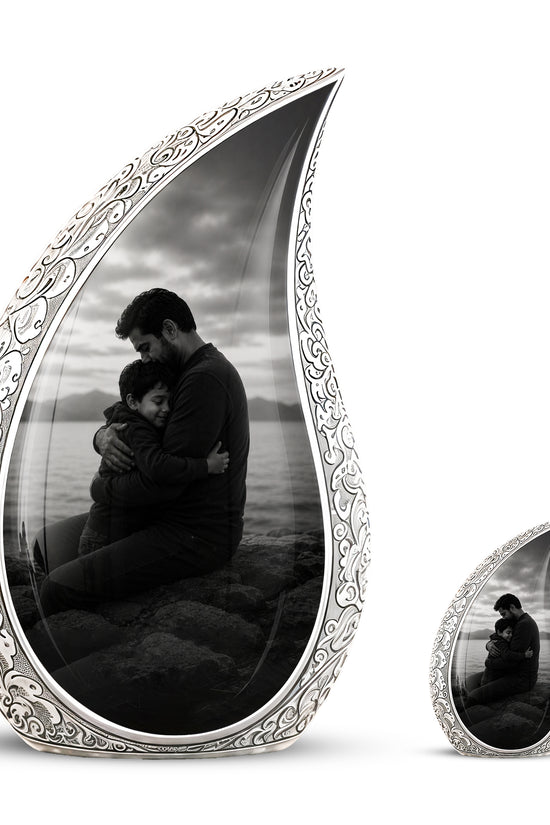 Personalized Father Cremation Urn - Memorial Tribute Urns For Fathers
