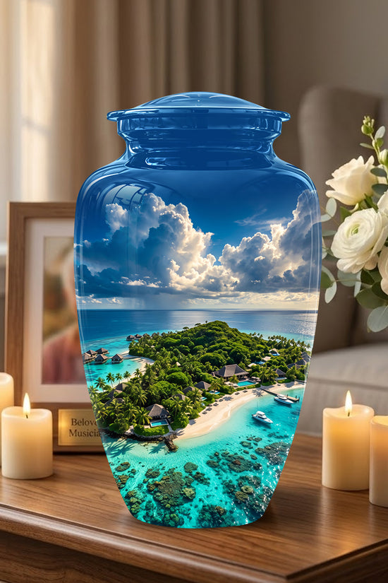 Beach Urns For Human Ashes - Custom Eternal Peaceful Tribute Urns