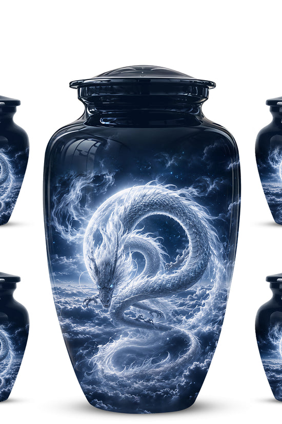 Dragon Cremation Urn - Unique Custom Memorial Urn For Human Ashes