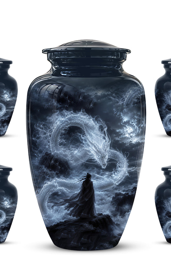 Dragon Cremation Urn - Mythical Dragon Memorial Urns For Human Ashes