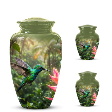 10 inch Large Urn with 2 Keepsake 3inch