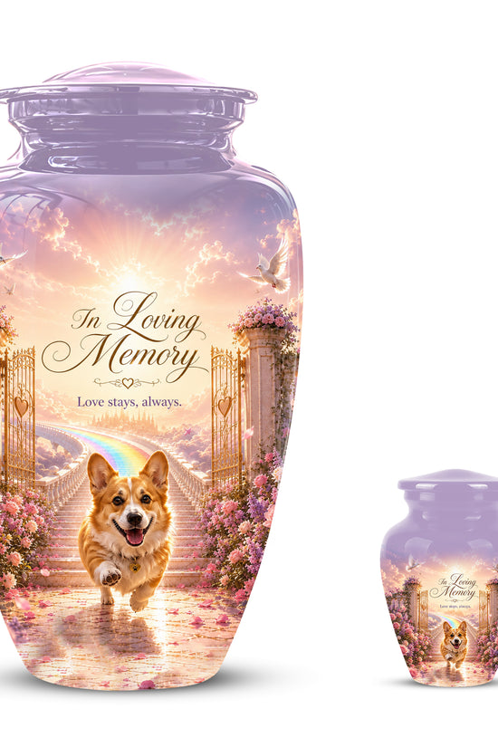 Pet Dog Memorial Urn – Personalized Dog Cremation Urn for Pets Ashes