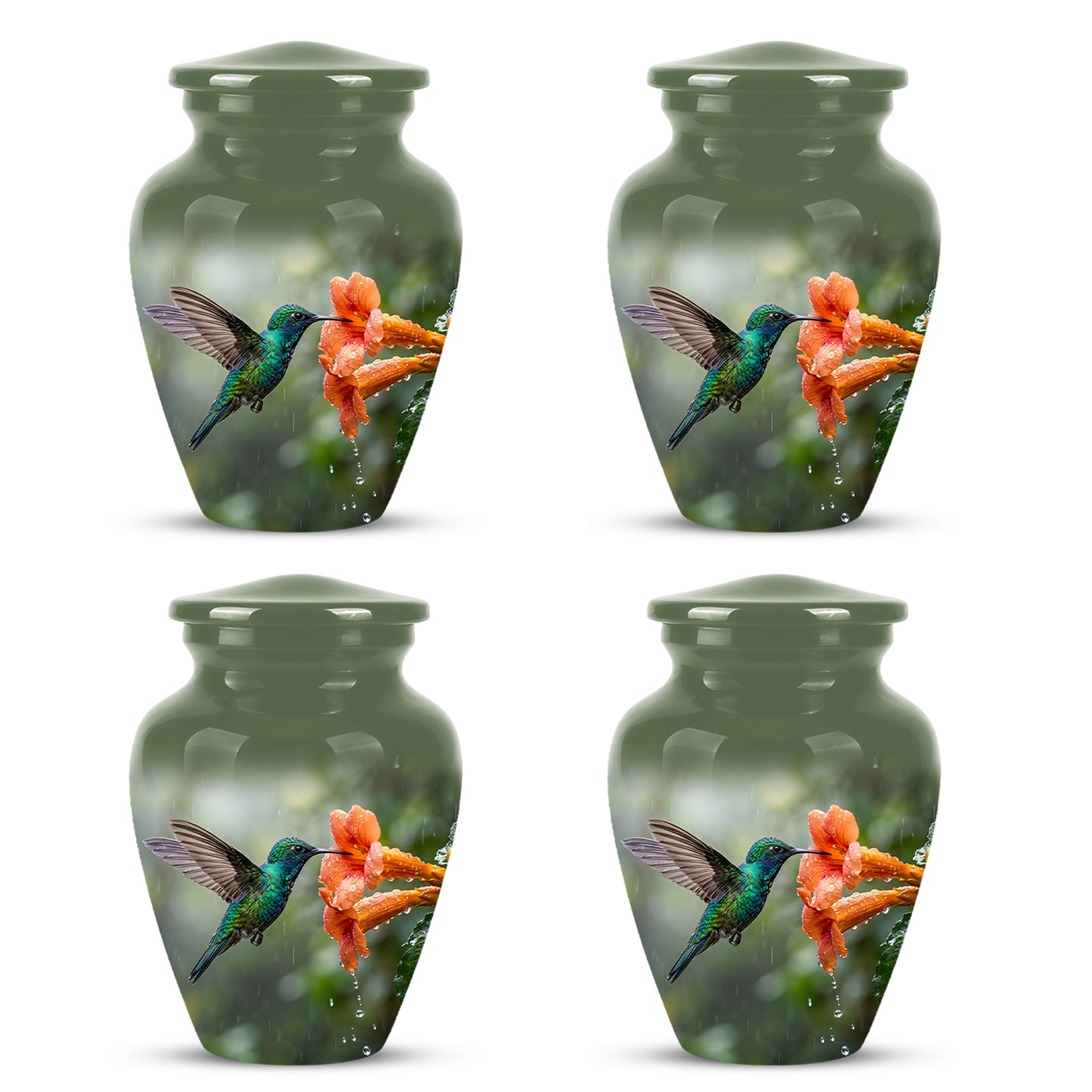 Hummingbird Memorial Urn for Ashes – Nature Inspired Design On Sale