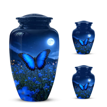 10 inch Large Urn with 2 Keepsake 3inch