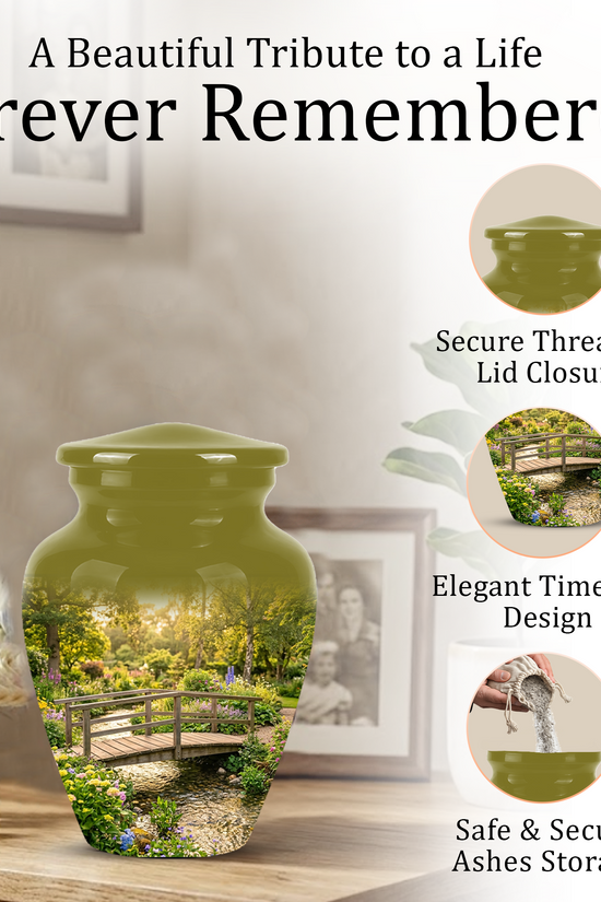 Beautiful Cremation Urns For Nature Lovers - Bridge Scenic Burial Urns