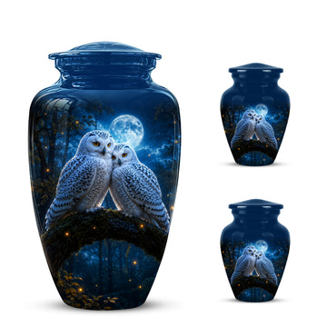 10 inch Large Urn with 2 Keepsake 3inch