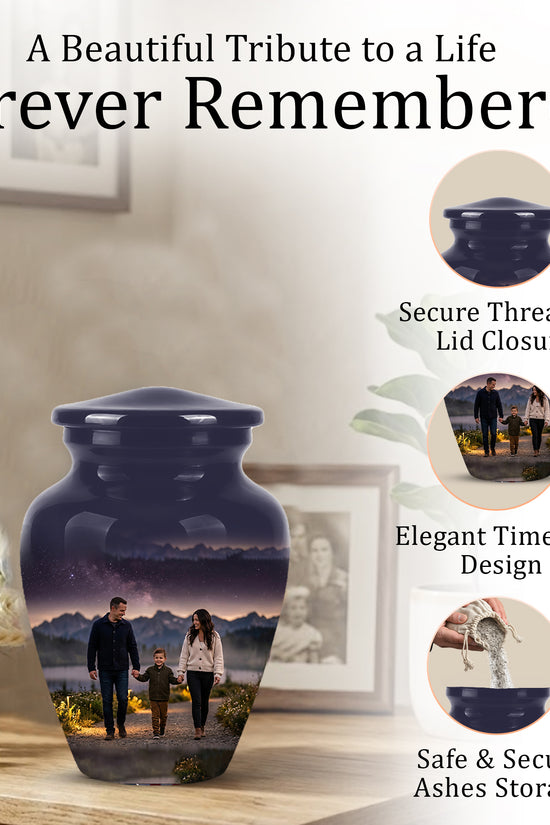 Father, Son & Mother Memorial Urn - Beautiful Tribute Urns For Loved Ones