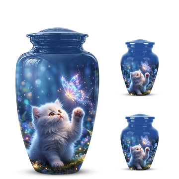 10 inch Large Urn with 2 Keepsake 3inch