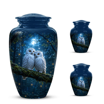 10 inch Large Urn with 2 Keepsake 3inch