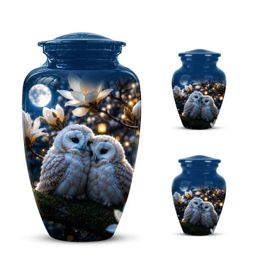 10 inch Large Urn with 2 Keepsake 3inch
