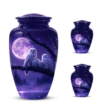 10 inch Large Urn with 2 Keepsake 3inch