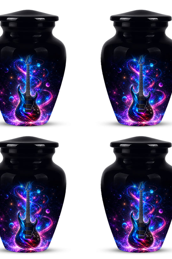 Electric Guitar Cremation Urn - Guitar Memorial Urns For Music Lovers