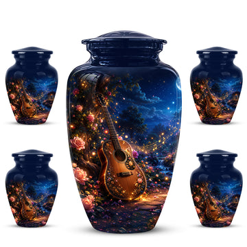 10 inch Large Urn with 4 Keepsake 3 inch