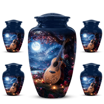 10 inch Large Urn with 4 Keepsake 3 inch